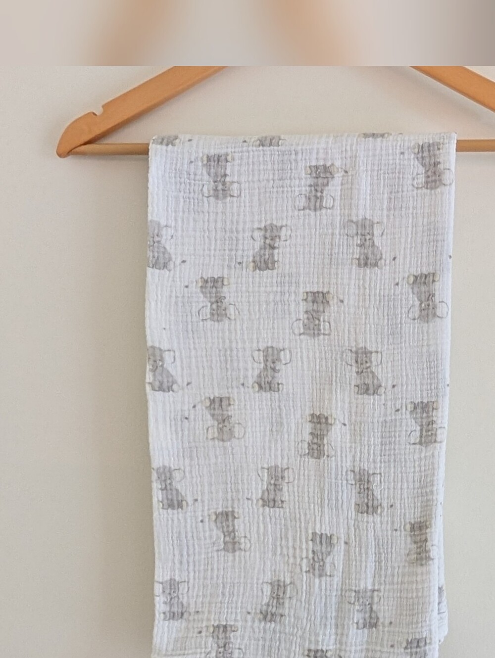 Aden + Anais Elephant Muslin Swaddle